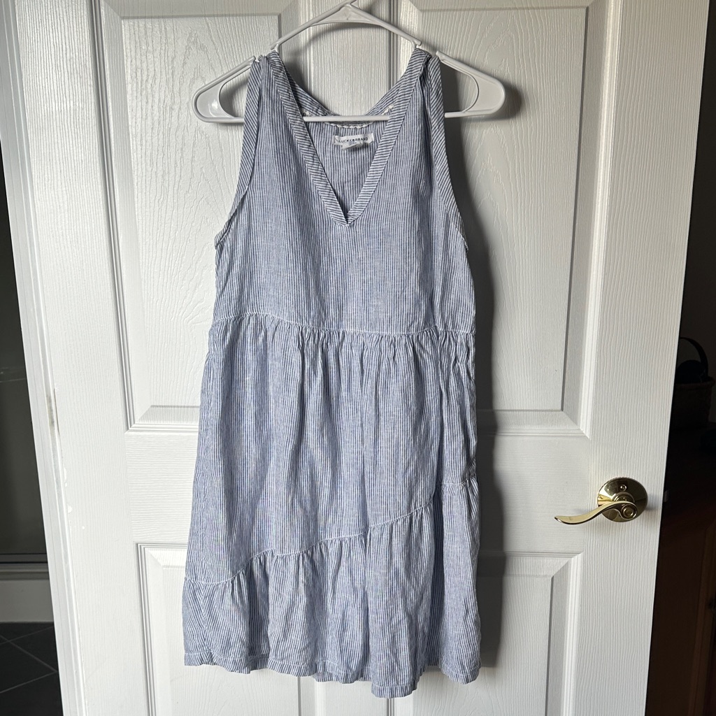 Lucky Brand 100 Linen Dress